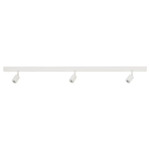 BÄVE LED ceiling track, 3-spots, white