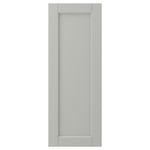 LERHYTTAN Door, light grey, 30x80 cm