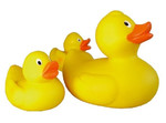 Bath Toy Yellow Rubber Ducks 6m+