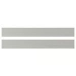 LERHYTTAN Drawer front, light grey, 80x10 cm