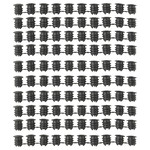 VARIERA Cover cap, black, 100 pack