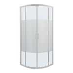 Cooke & Lewis Shower Enclosure Onega 80x80x190cm, white/pattern