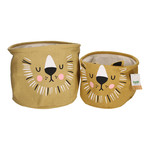Storage Basket Set 2pcs, Lion
