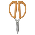 BRYTBÖNA Herb scissors, orange, 16 cm