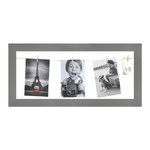 Collage Frame for Photos 20 x 50 cm, string, grey
