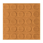 Diall Furniture Cover Cap Screw Cap 14 mm, beech, 25-pack