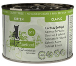 Catz Finefood Kitten Cat Food N.05 Salmon & Poultry 200g