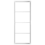SKYTTA Sliding door frame, aluminium, 77x196 cm