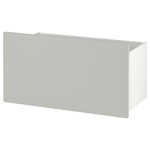 SMÅSTAD Box, grey, 90x49x48 cm