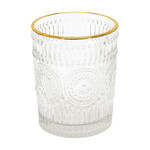 Glass Lisere, gold edge