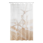 Shower Curtain GoodHome Balka 180 x 200 cm, starfish