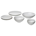 GODMIDDAG 10-piece service, white