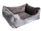Bimbay Dog Couch Lair Cover Minky Size 2 80x65cm, grey-graphite
