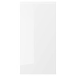 VOXTORP Door, high-gloss white, 40x80 cm