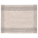 VÅRARV Place mat, dark grey/natural, 35x45 cm