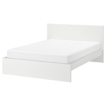MALM Bed frame, high, white, Leirsund, 160x200 cm