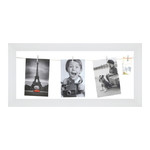 Collage Frame for Photos 20 x 50 cm, string, white