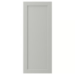 LERHYTTAN Door, light grey, 40x100 cm