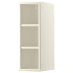 TORNVIKEN Open cabinet, off-white, 20x37x60 cm