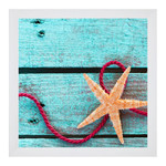 Picture Starfish 20x20cm