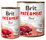 Brit Pate & Meat Beef Dog Food Can 800g