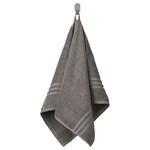 BROKGLIM Hand towel, grey, 50x100 cm