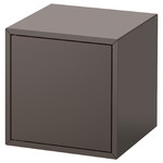 EKET Wall-mounted cabinet combination, dark grey, 35x35x35 cm