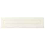BODBYN Drawer front, off-white, 80x20 cm