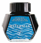 Waterman Ink Bottle 50ml, light blue