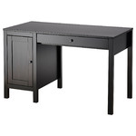 HEMNES Desk, black-brown, 120x55 cm
