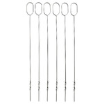 GRILLTIDER Skewer, stainless steel, 31 cm, 6 pack