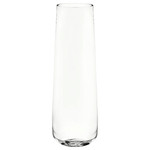 BERÄKNA Vase, clear glass, 65 cm