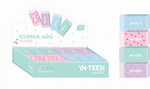 Mini Eraser Yn-Teen Pastel 24pcs