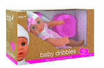 Baby Dribbles Drink and Wet Doll 30cm