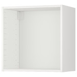 METOD Wall cabinet frame, white, 60x37x60 cm