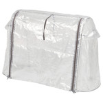 ASPAREN Cover for planter, outdoor/transparent white, 83x51x31 cm