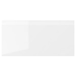 VOXTORP Drawer front, high-gloss white, 40x20 cm