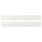 VEDDINGE Drawer front, white, 80x10 cm