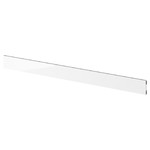 FÖRBÄTTRA Plinth, high-gloss white, 220x8 cm