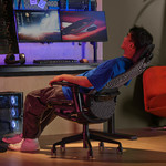 BÄSTBOLL Gaming chair, black/Mjuk black