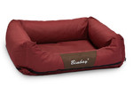 Bimbay Dog Couch Lair Cover Size 3 100x80cm, dark red