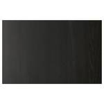 LAPPVIKEN Door/drawer front, black-brown, 60x38 cm