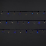 LED Lighting Chain 240 LED 14.3 m, outdoor, white-blue
