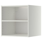 METOD Fridge/freezer top cabinet frame, white, 60x60x60 cm