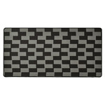 BLÅSKATA Gaming mouse pad, black/gray patterned, 40x80 cm