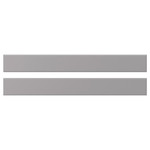 BODBYN Drawer front, grey, 80x10 cm