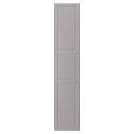 BODBYN Door, grey, 40x200 cm