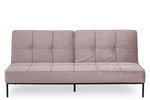 Actona Sofa-Bed Perugia, velvet, pink