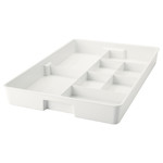 KUGGIS Insert with 8 compartments, white