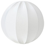 REGNSKUR Pendant lamp shade, round white, 50 cm